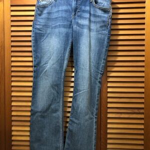 Wrangler Women's Straight Leg Blue Jeans